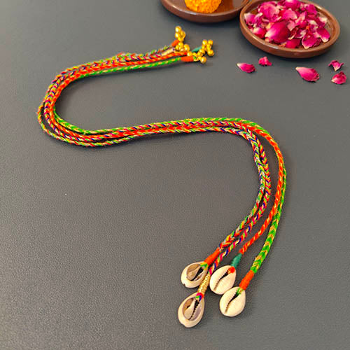 Multi Gold Rakhi set of 4