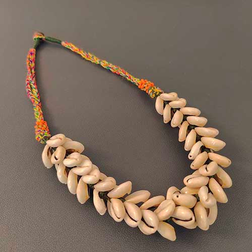 Malabar Cowrie Hand Made Sustainable Fashion Jewelry Neckpiece