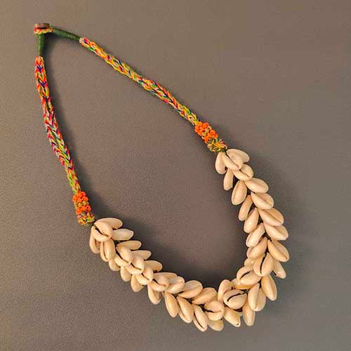 Malabar Cowrie Hand Made Sustainable Fashion Jewelry Neckpiece