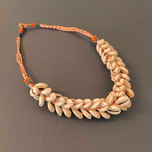 Malabar Cowrie Hand Made Sustainable Fashion Jewelry Neckpiece