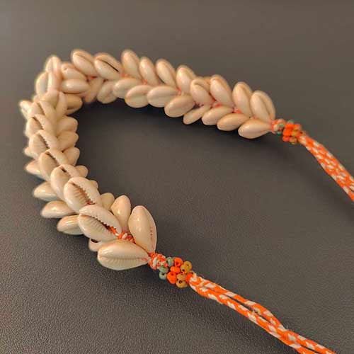 Malabar Cowrie Hand Made Sustainable Fashion Jewelry Neckpiece