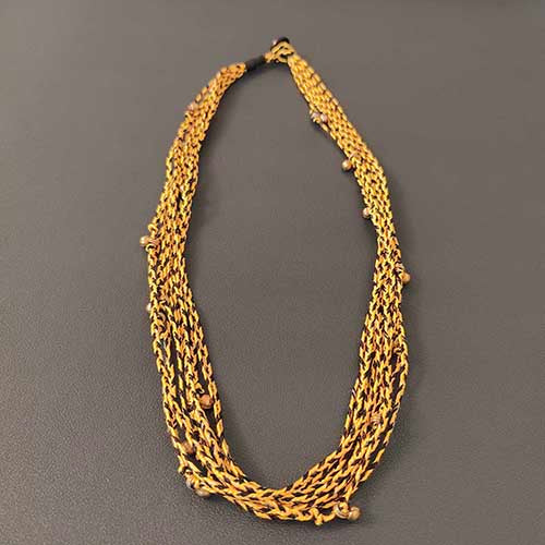 Dori Yellow/Black Neckpiece