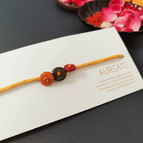 Amber Bracelet Handmade Kids Rakhi