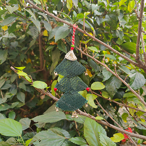 Cancan X'mas Tree Green Christmas Hanging