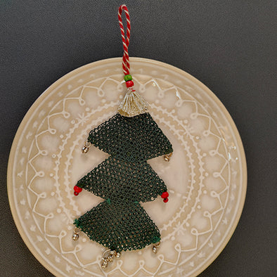 Cancan X'mas Tree Green Christmas Hanging