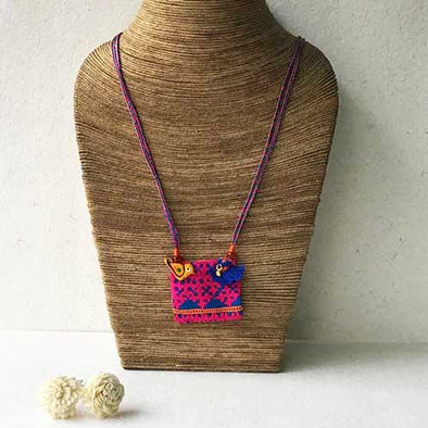 Rahat Hand Embroidered  Sustainable Fashion Jewelry Neckpiece