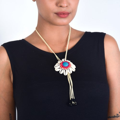 Maluku Cowrie Hand Made Sustainable Fashion Jewelry Neckpiece