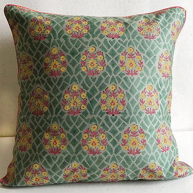 Block Printed Cushion