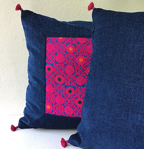 Kutch Banjara Hand Embroidered Cushion Cover