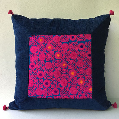 Kutch Banjara Hand Embroidered Cushion Cover