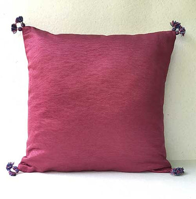 Rose Velvet Plain Cushion Cover