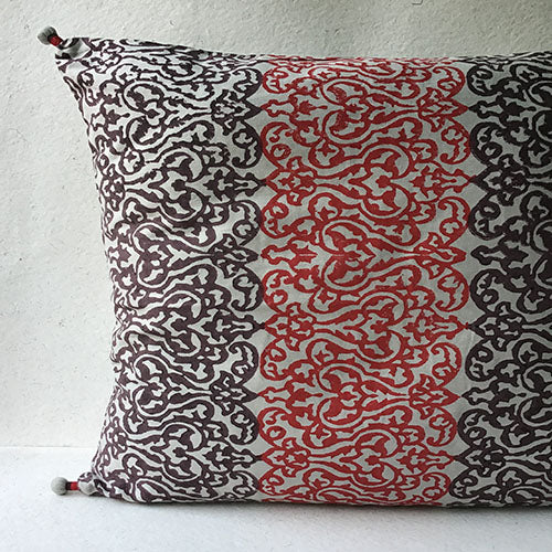 Ottoman Impressions Block Printed Cushion