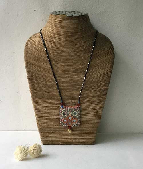 Banni Hand Embroidered  Sustainable Fashion Jewelry Neckpiece