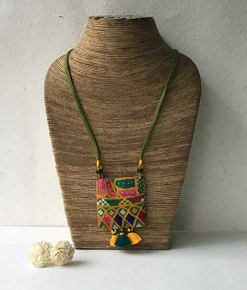 Rann Hand Embroidered Sustainable Fashion Jewelry Neckpiece