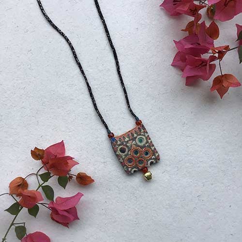 Banni Hand Embroidered  Sustainable Fashion Jewelry Neckpiece