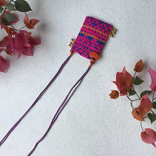 Sufi Hand Embroidered Sustainable Fashion Jewelry Neckpiece