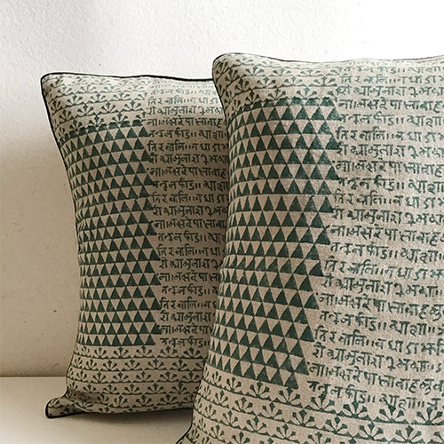 Block Printed Cushion