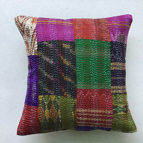 Kantha Cushion