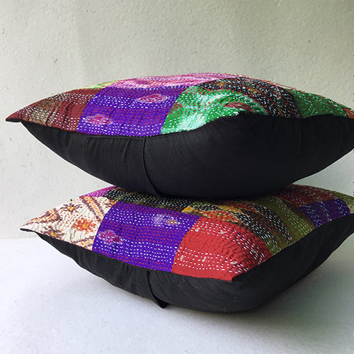 Kantha Cushion