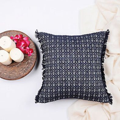 Crystal Woven Jacquard Cushion