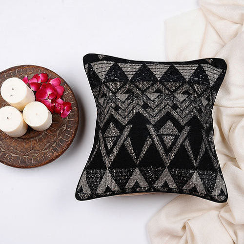 Numdah Woven jacquard cushion